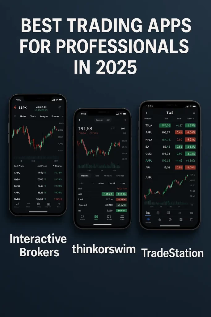 Best Trading Apps For Professionals In 2025